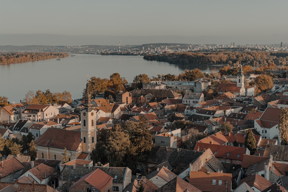 Belgrade from above